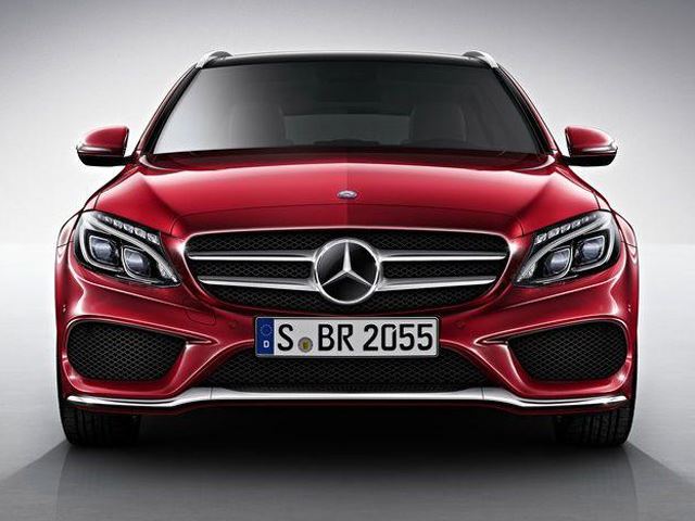 C-Class Estate AMG Line önden görünüm
