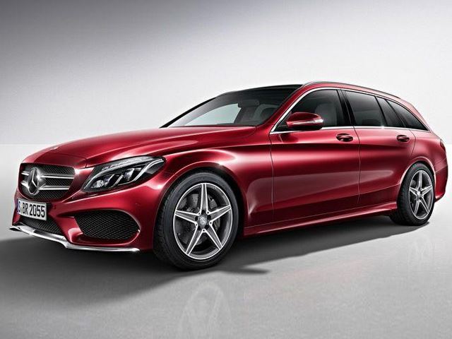 Mercedes-Benz C-Class Estate AMG Line ön yan görünüm