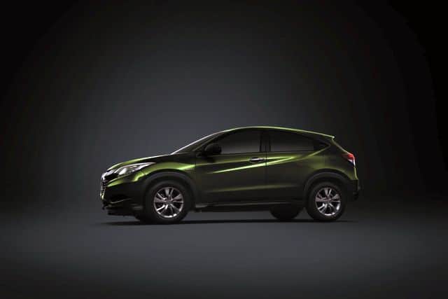 Honda Vezel yandan görünüm