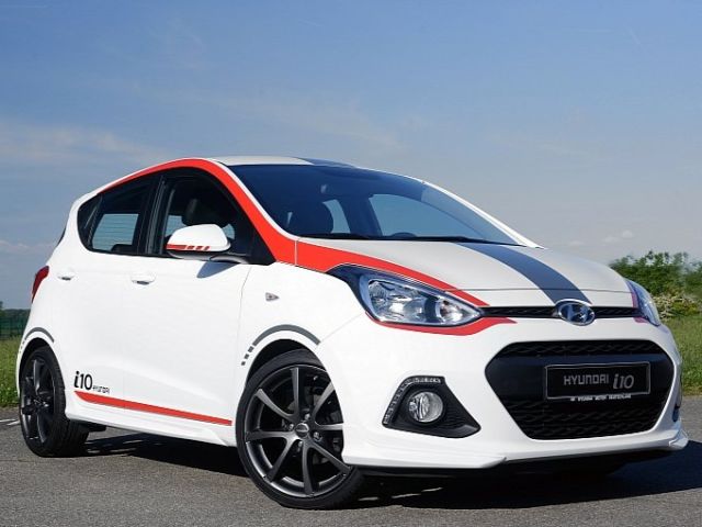 Hyundai i10 Sport önden üç çeyrek görünüm