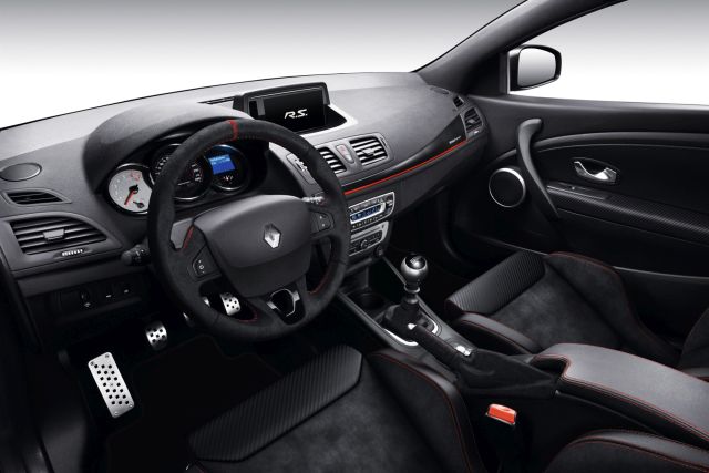 Megane RS 275 Trophy kokpit