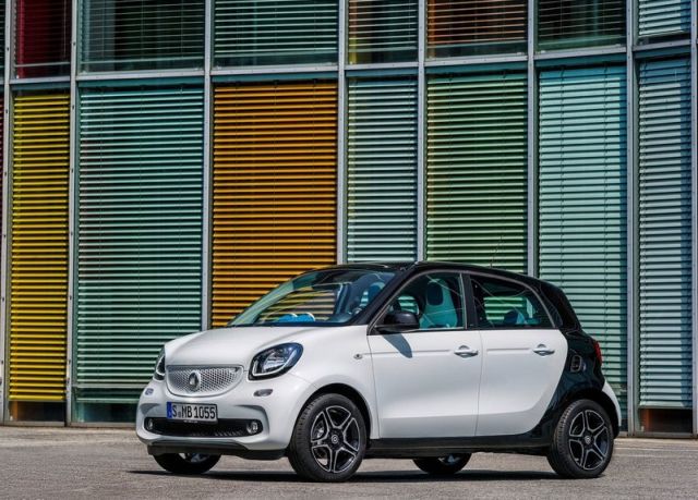 Smart Forfour bagaj alanı