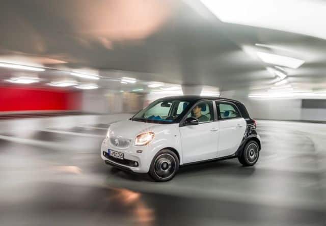 Smart Forfour uzun yükleme alanı