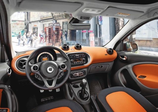 Smart Forfour renkli gövde panelleri