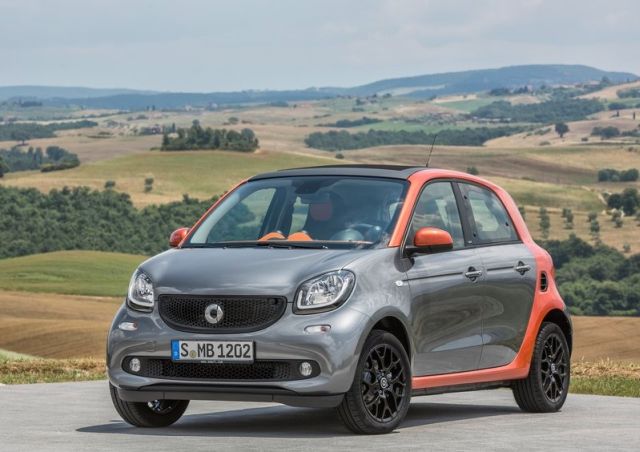 Smart Forfour yan profil ve tridion güvenlik hücresi