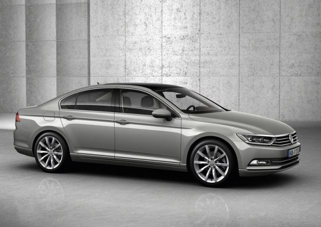 Passat B8 sedan ön cephe görünümü