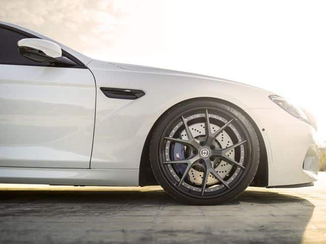 BMW M6 GMP Performance HRE S101 jant ve ön fren detayı