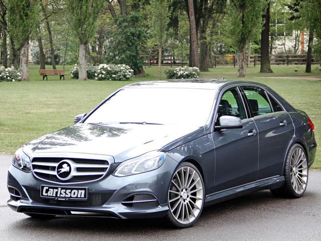 Mercedes-Benz E-Class Carlsson CE 30 önden üç çeyrek görünüm