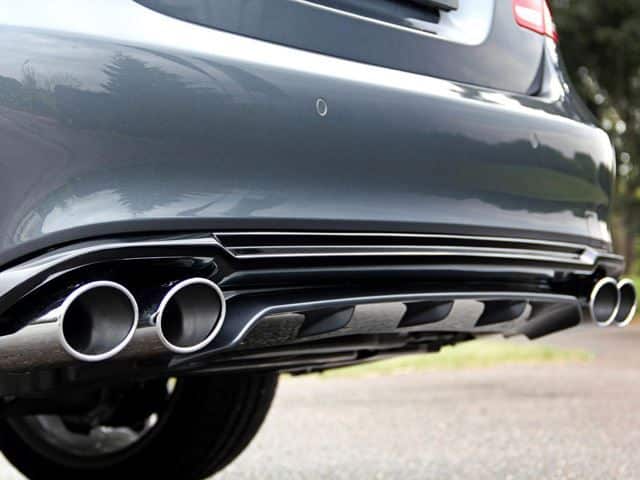 Carlsson E-Class arka difüzör ve egzoz çıkışları