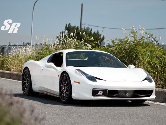 Ferrari 458 Spider ön bölüm