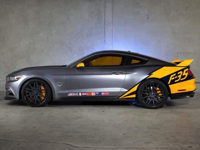 2015 Ford Mustang F-35 Lightning II Edition yan görünümü