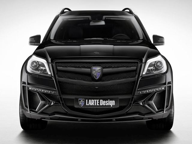 Mercedes GL Larte Design Black Crystal önden görünüm