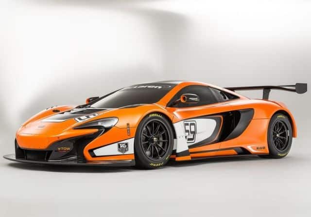 650S GT3 ön çapraz görünümü
