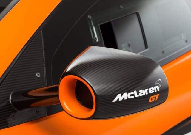 650S GT3 karbon fiber yan ayna hava kanalı