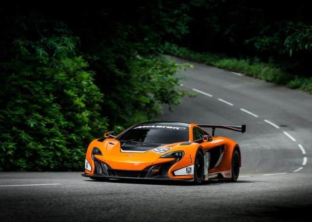 650S GT3 Goodwood tırmanış parkurunda
