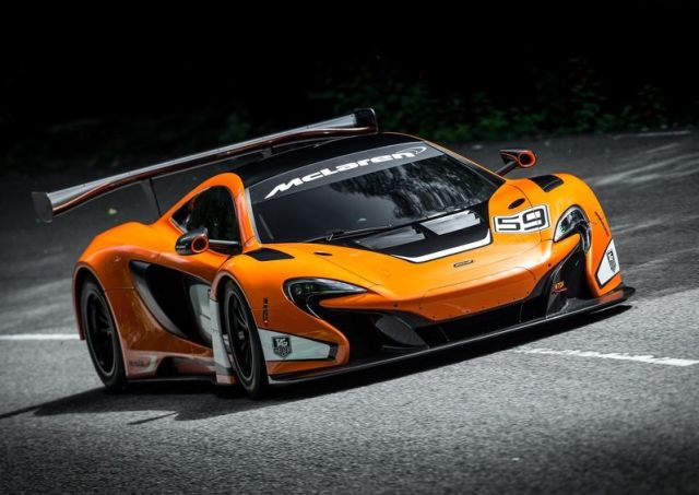 650S GT3 Goodwood parkurunda önden