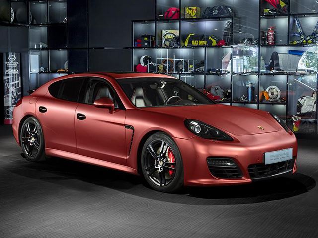 Porsche Panamera Tuned by Overdrive tuning otomobil arşiv görseli