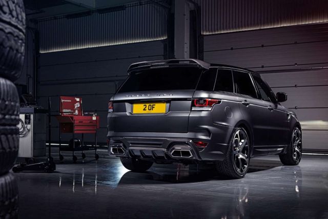 Overfinch Range Rover Sport gövde paketi arşiv fotoğrafı