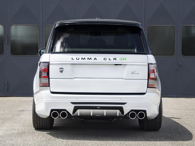 Range Rover Vogue CLR SR arka üç çeyrek görünüm