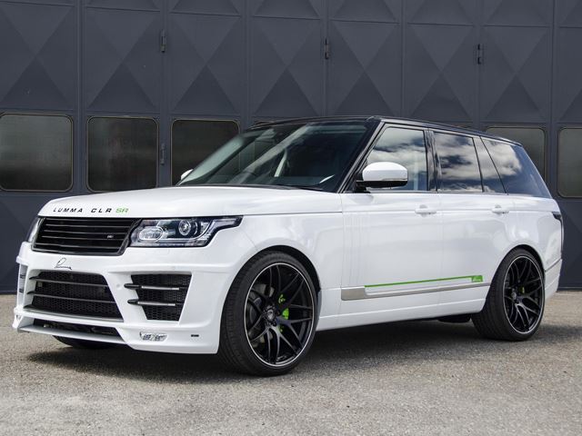 Lumma CLR SR Range Rover Vogue önden görünüm