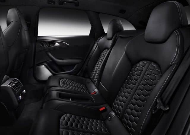 Audi RS6 Avant arka koltukları