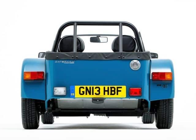 Caterham Seven 160 arka yan görünüm