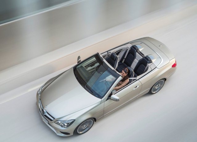 2015 Mercedes-Benz E-Class Cabrio üstten açık görünüm