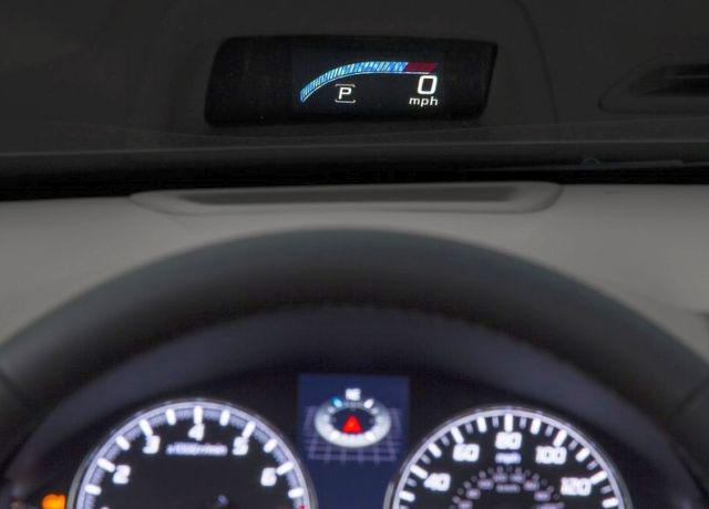 Acura RLX Sport Hybrid gösterge paneli