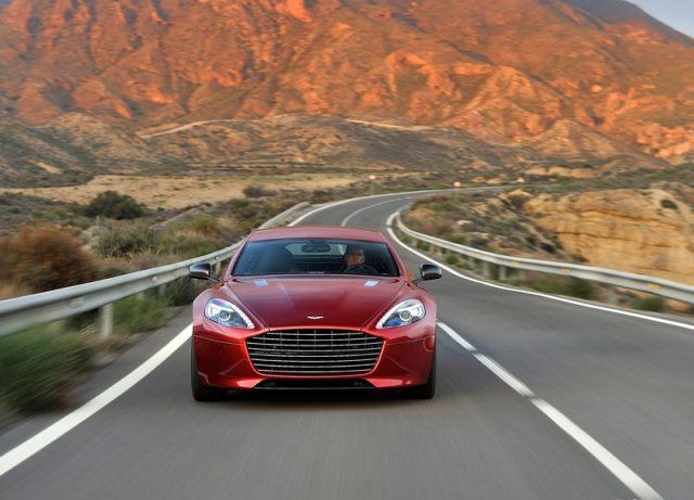 Aston Martin Rapide S ön cephe ayrıntısı