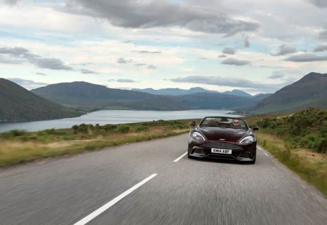 Aston Martin Vanquish Volante deri koltuklar
