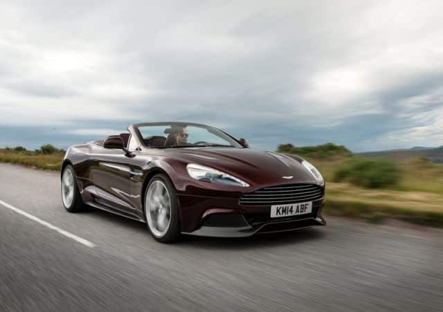 2015 Aston Martin Vanquish Volante otomobil arşiv görseli