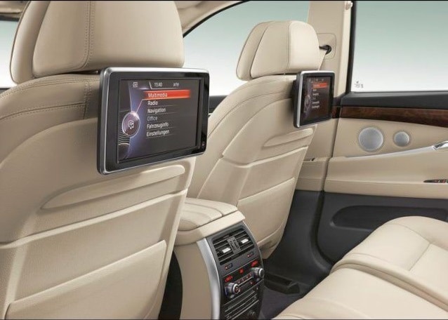 BMW 5 Series Gran Turismo iç mekan detayları