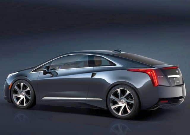 Cadillac ELR Coupe arka üç çeyrek görünümü
