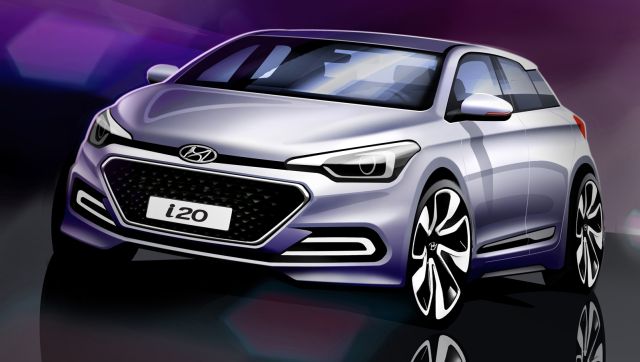 Hyundai i20 ön tasarım eskizi