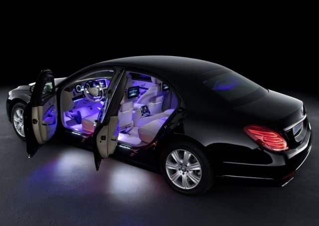 Mercedes-Benz S 600 Guard arka bölüm ve LED stop tasarımı