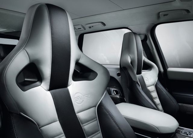 Range Rover Sport SVR ön spor koltukları