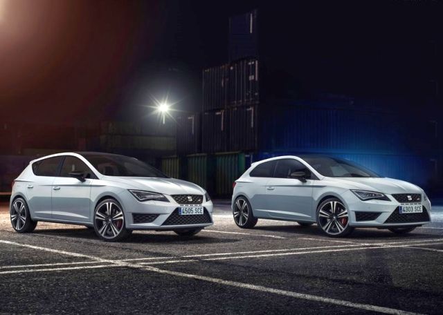 SEAT Leon Cupra yandan ön görünüm