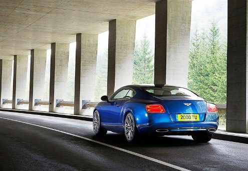 Bentley GT Speed arka tasarım ayrıntısı