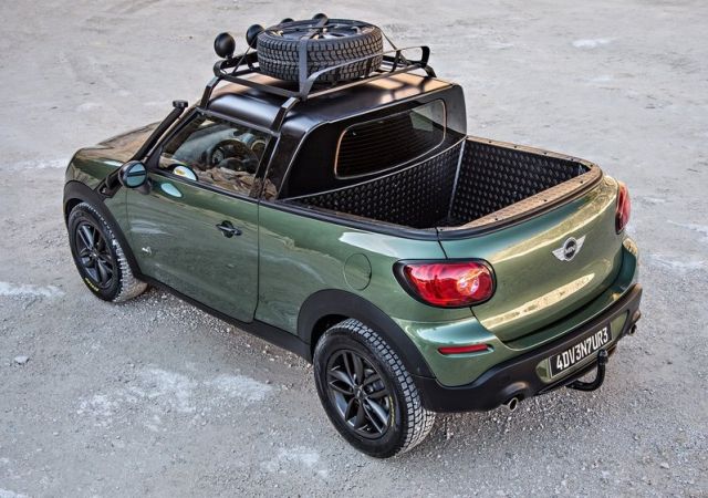 MINI Paceman Adventure tavan taşıyıcısı ve ek farlar