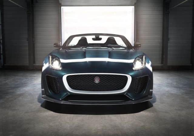 Jaguar Project 7 önden garaj görünümü
