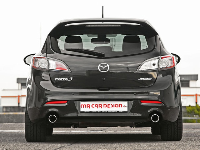 Mazda 3 MPS MR Car Design arka görünüm