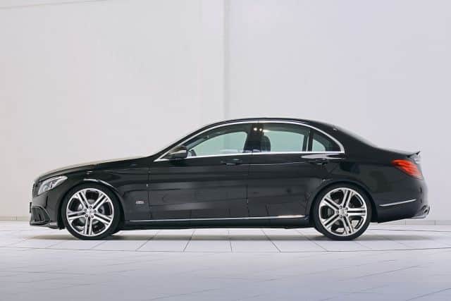 Mercedes-Benz C-Class BRABUS ön ve yan görünümü