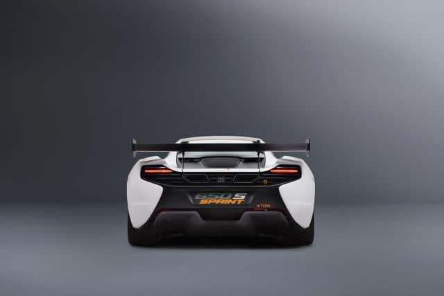 650S Sprint pist otomobili gövde ayrıntıları