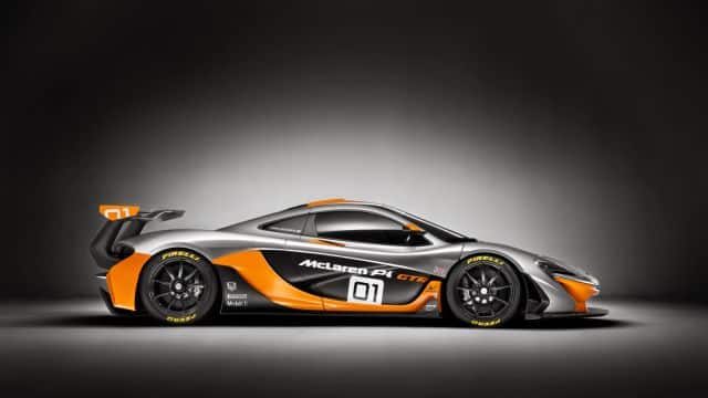 P1 GTR ön bölüm aerodinamik ayrıntıları