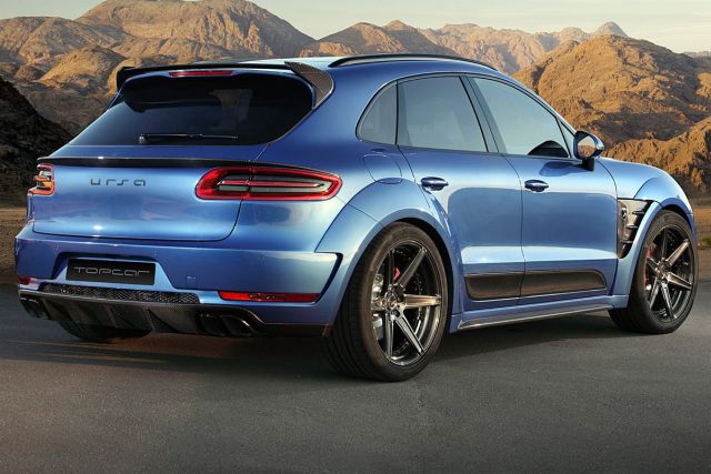 Porsche Macan Tuned By Topcar tuning otomobil arşiv görseli