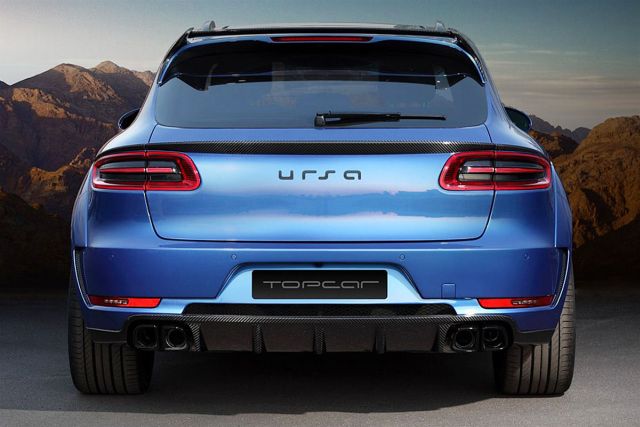 TopCar Ursa Porsche Macan arka görünümü