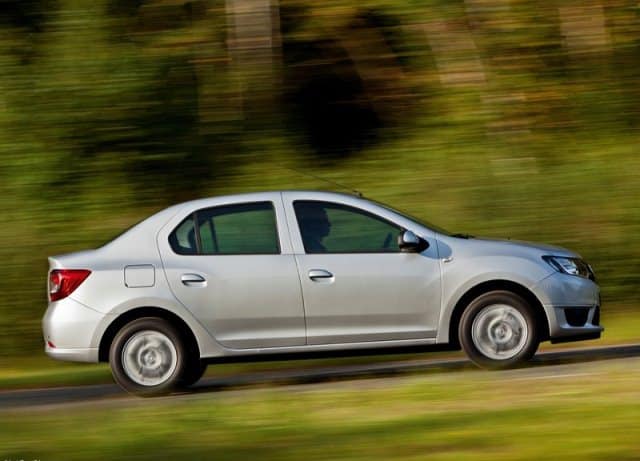Dacia Logan sedan tam yan profil