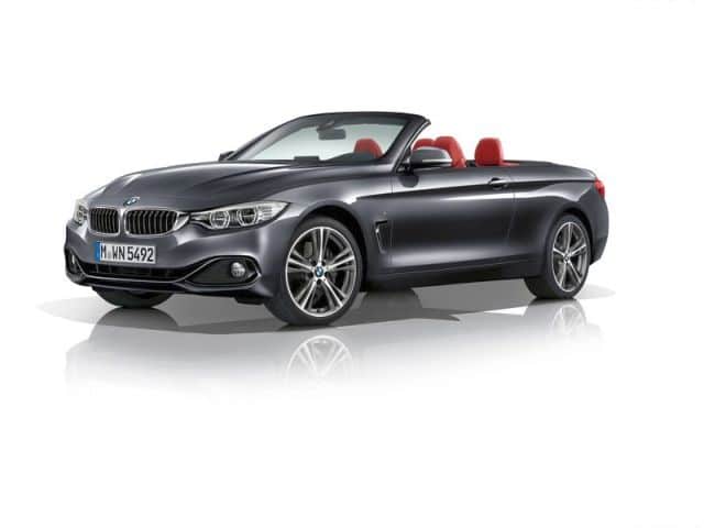 BMW 4 Serisi Cabrio ön üç çeyrek görünümü