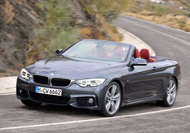 4 Serisi Cabrio ön bölüm ve böbrek ızgara ayrıntısı