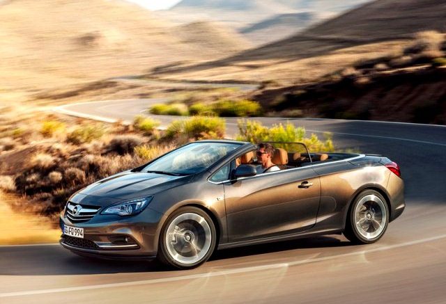 Opel Cascada kumaş tavan ve arka profil